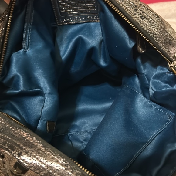Rare Limited Edition Studded Metallic Coach Shoulder bag - Picture 8 of 9
